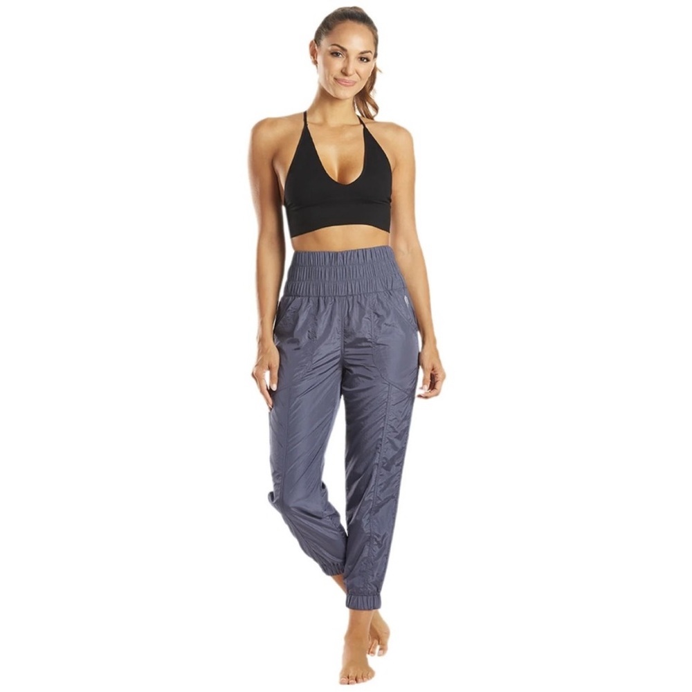 Free People The Way Home Joggers Deep Sea Purple Large - Picture 5 of 7